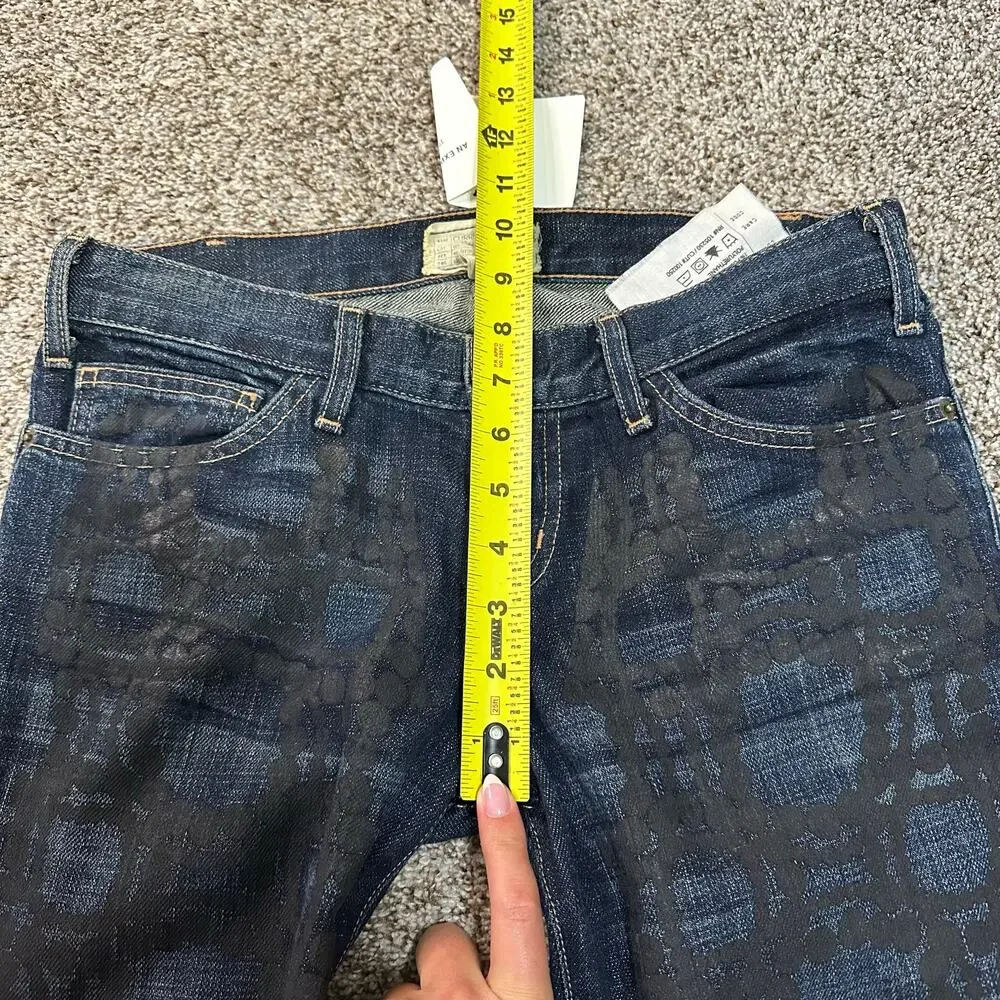 MARNI X CURRENT/ELLIOT Women's The Pearl Print Skinny Jeans Size 26